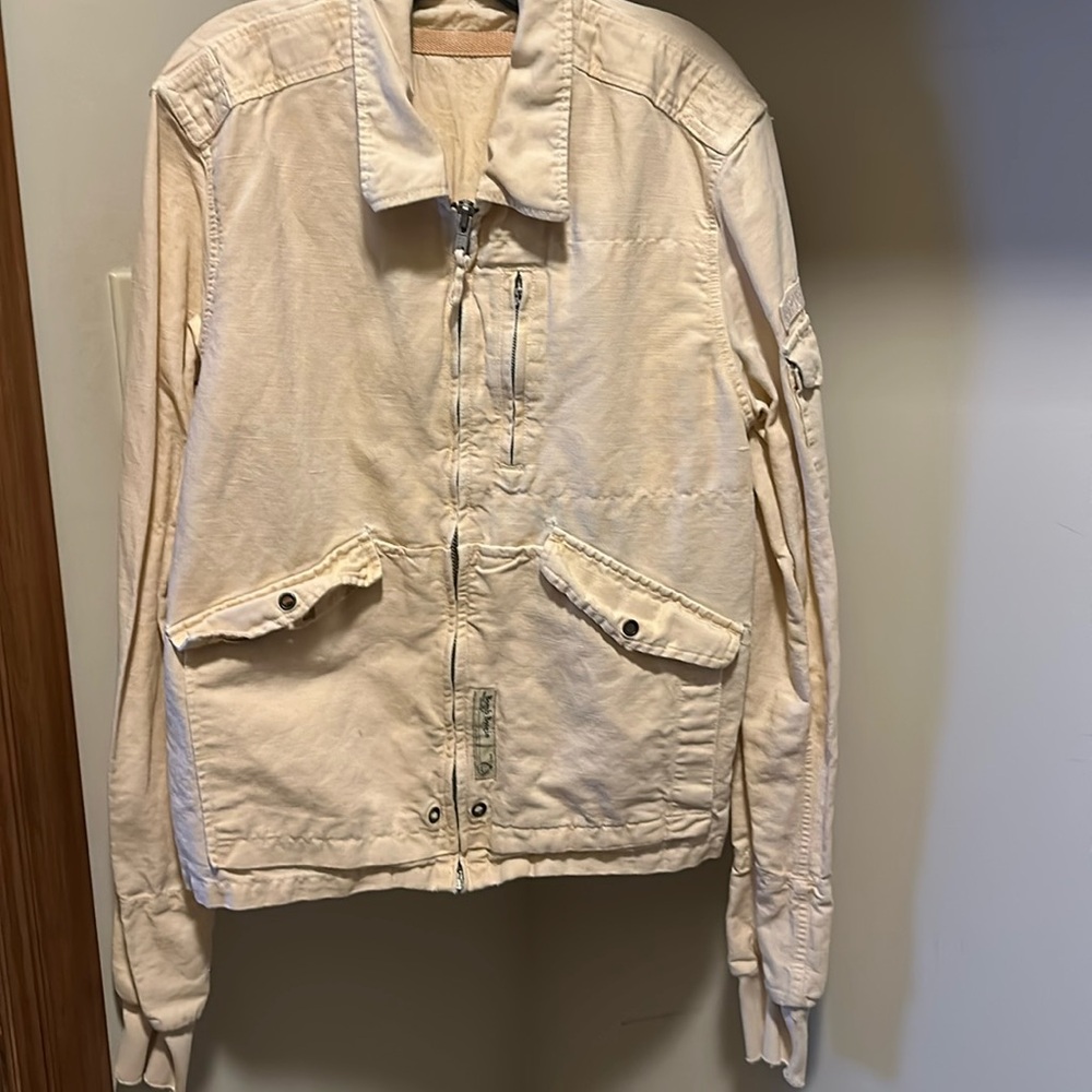 Bomb Boogie Jean jacket in light pink 
S